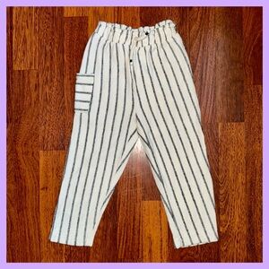Zara Striped linen pants for 2 to 3 year old🌸⚓️